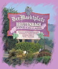Breitenbach wine cellars - Breitenbach Wine Cellars. 5934 Old Route 39 Northwest, Dover, Ohio 44622. Hours: Mon - Sat 9:00 AM to 6:00 PM Phone: (330) 343-3603. Tasting Hours. 